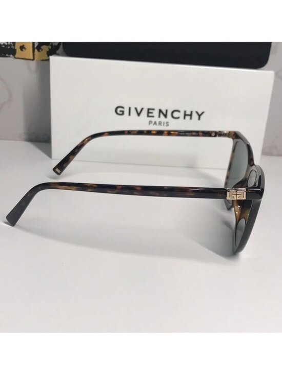 New Authentic Givenchy Tortoise Shell Sunglasses with Green Lenses GV7160/s main image 10